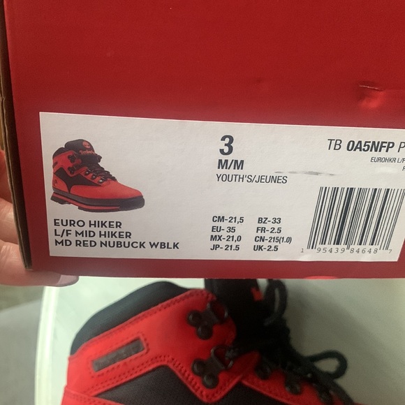 Timberland Kids hiker boots - Picture 8 of 16